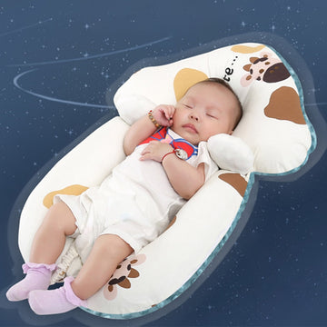 Removable Baby Honeycomb Breathable Head Adjustable Support Pillow